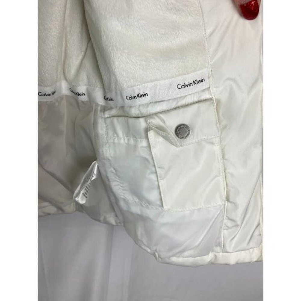 Calvin Klein White Winter Puffer‎ Style Jacket Women's XS. - Picture 10 of 14